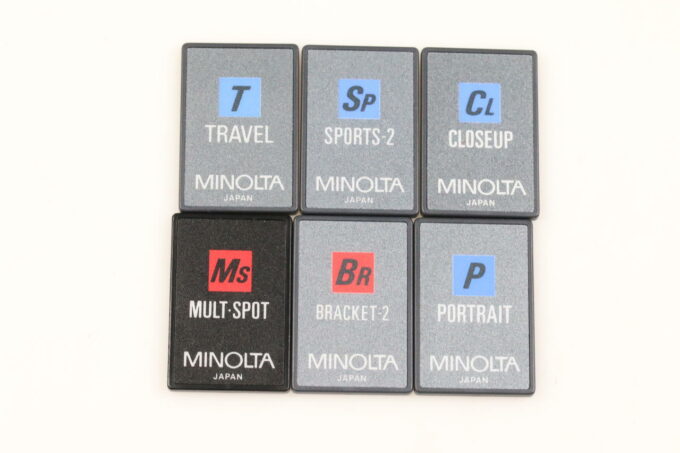 Minolta Card Case mit 6 Karten