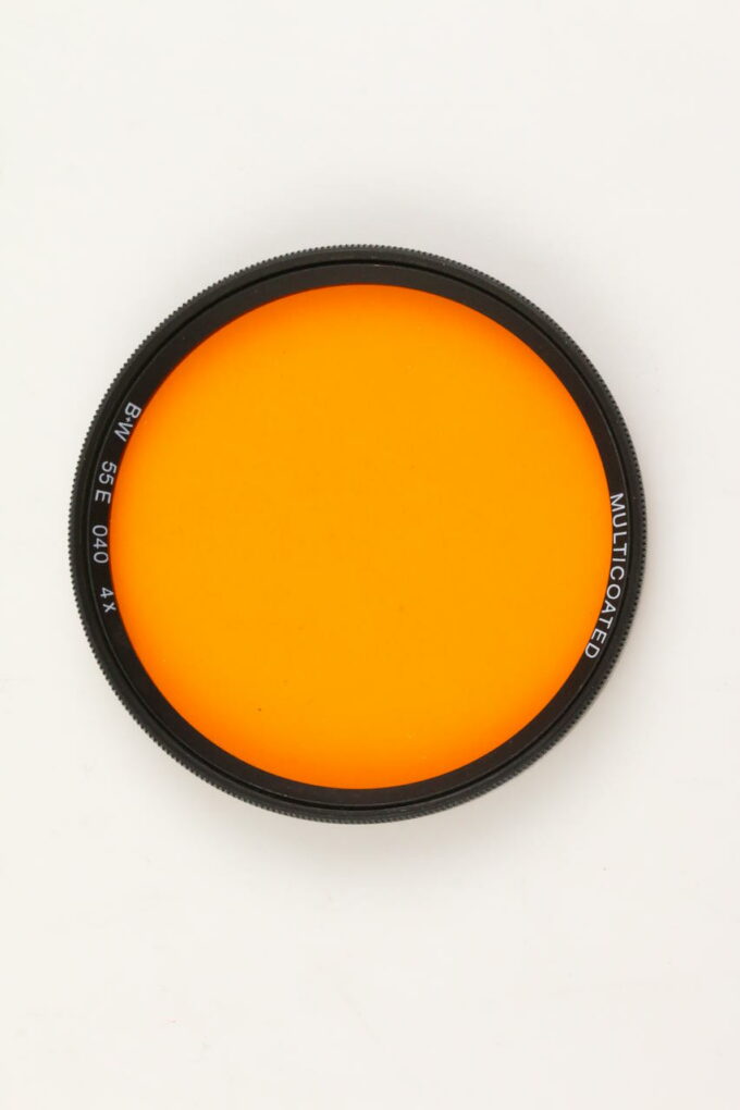 B+W Orangefilter 4x E55mm