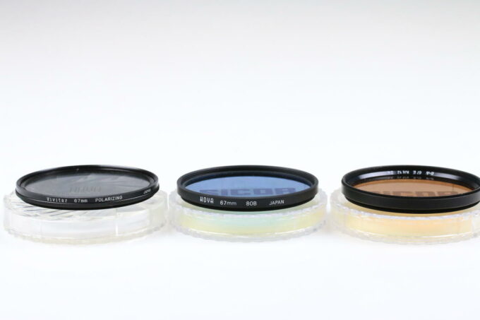 Filterset 67mm / Pol und Farbfilter