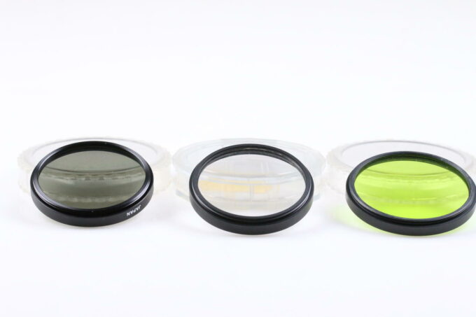 Filterset 49mm Durchmesser / 3 Stück