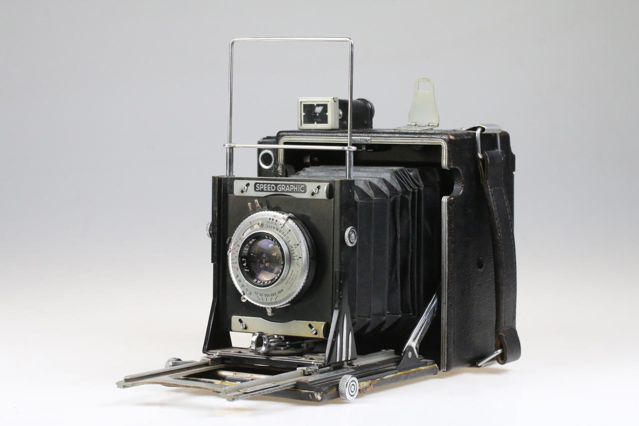 Graflex Speed Graphic 4x5 Inch mit Ektar 127mm f/4,7 - #ER2017