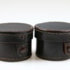Leica Lederköcher / Höhe rund 5cm 2 Stück