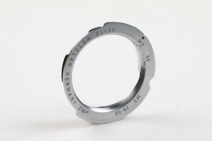 Leica Adapterring für M39 auf Leica M - M2 50 und M3 28-50