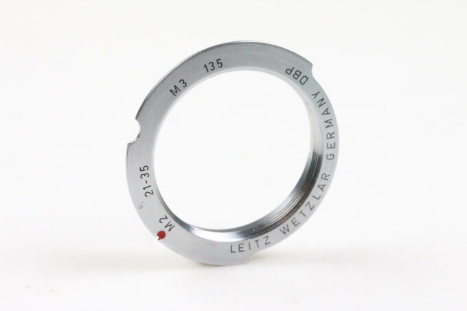 Leica Adapterring für M39 auf Leica M - M2 21-35 und M3 135mm - ISOOZ