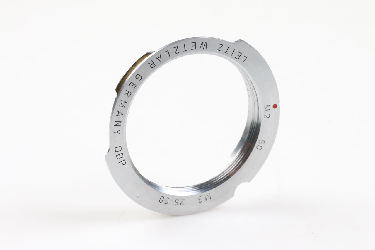 Leica Adapterring für M39 auf Leica M - M2 50mm und M3 28-50mm
