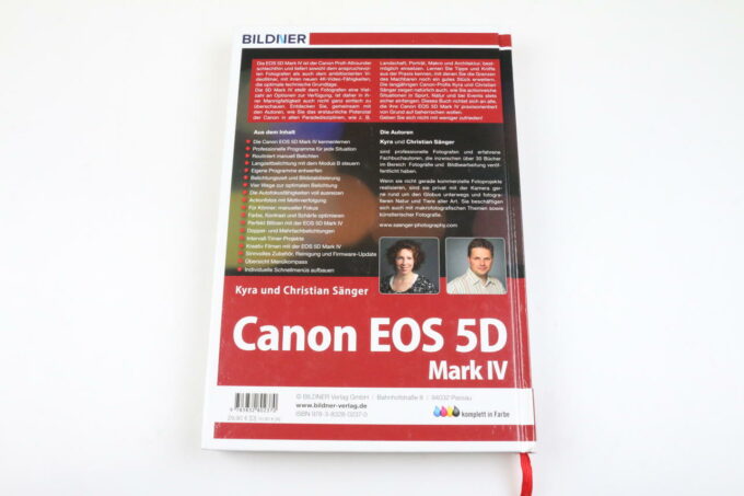 Canon Buch EOS 5D Mark IV Blidner