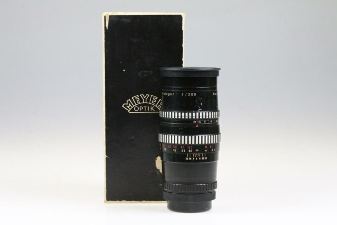 Meyer Optik Görlitz Orestegor 200mm f/4,0 für Praktina