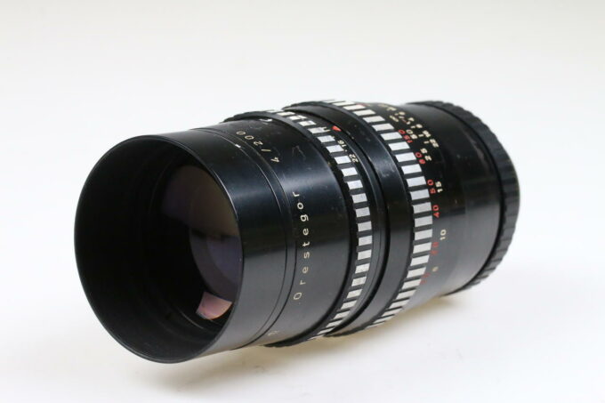 Meyer Optik Görlitz Orestegor 200mm f/4,0 für Praktina