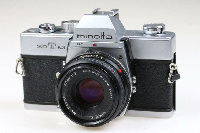 Minolta SR-T 101 mit MD Rokkor 45mm f/2,0 - #2852850
