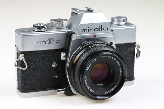 Minolta SR-T 101 mit MD Rokkor 45mm f/2,0 - #2852850