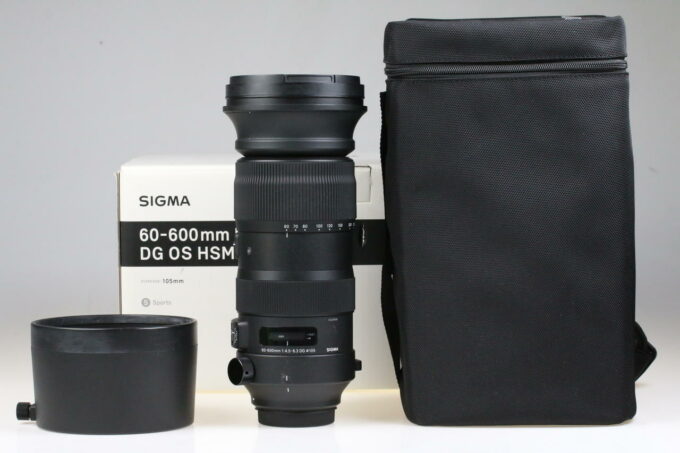 Sigma 60-600mm f/4,5-6,3 DG OS HSM Sport für Canon EF - #53297040