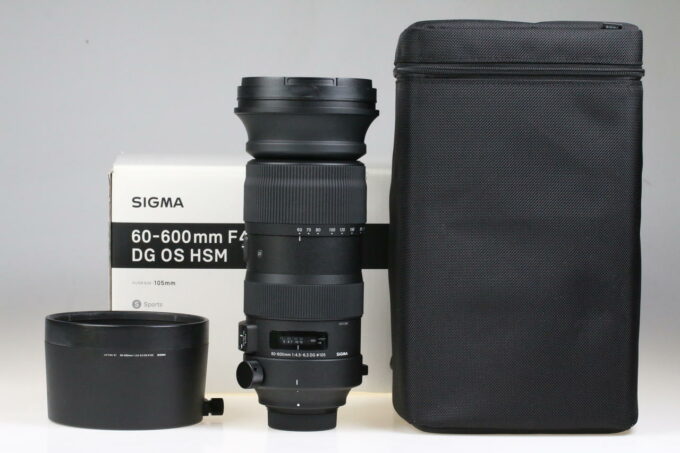 Sigma 60-600mm f/4,5-6,3 DG OS HSM Sport für Nikon AF - #53431288