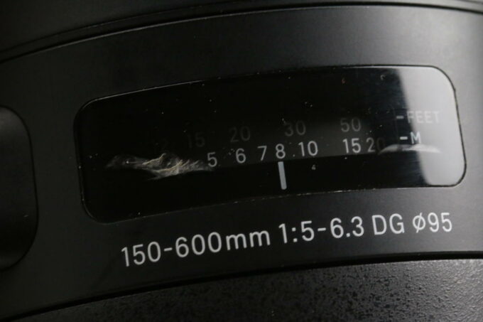 Sigma 150-600mm f/5,0-6,3 DG OS HSM Contemporary für Canon EF - #51171298 - Image 7