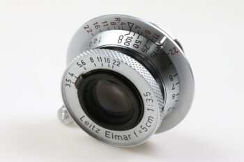Leica Elmar 5cm f/3,5 - red scale für M39 - #1343576