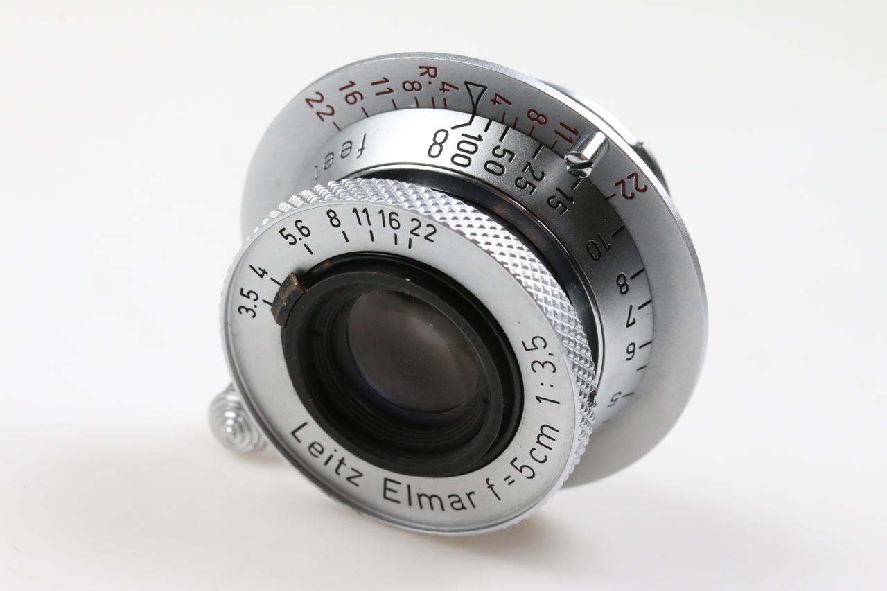 Leica Elmar 5cm f/3,5 – red scale für M39 – #1343576 – Foto