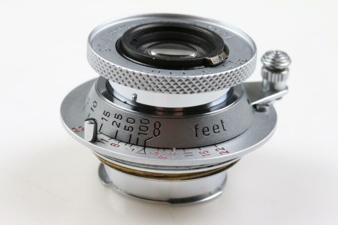 Leica Elmar 5cm f/3,5 - red scale für M39 - #1343576