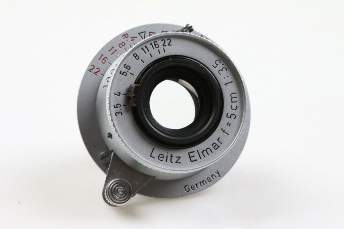 Leica Elmar 5cm f/3,5 - red scale für M39 - #1343576