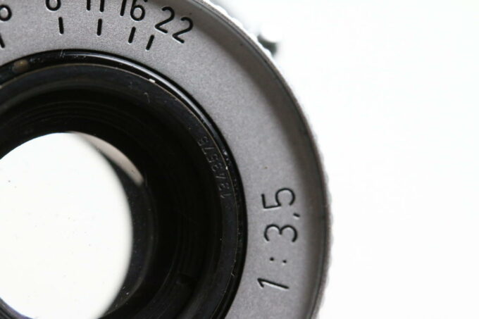 Leica Elmar 5cm f/3,5 - red scale für M39 - #1343576