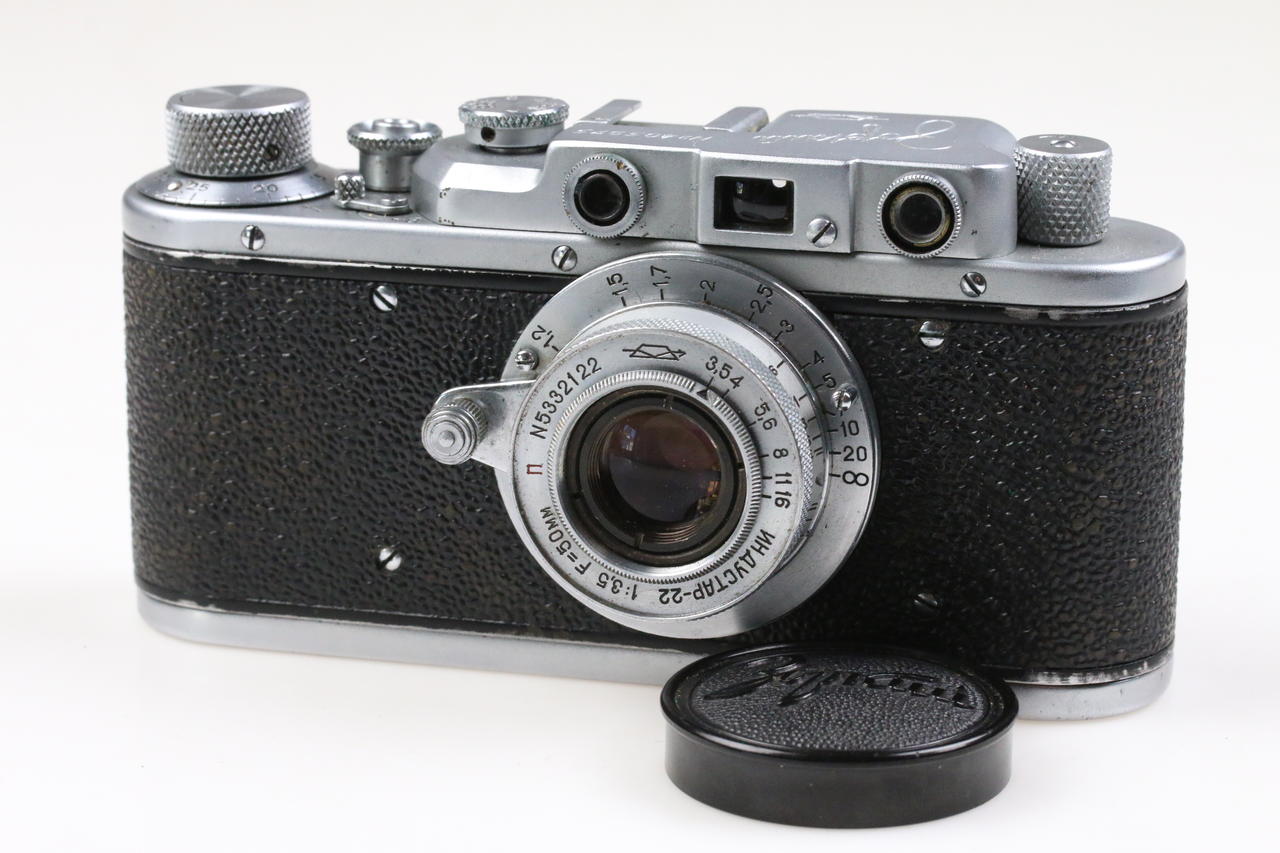 KMZ ZORKI 1 mit Industar-22 5cm f/3,5 - #405975