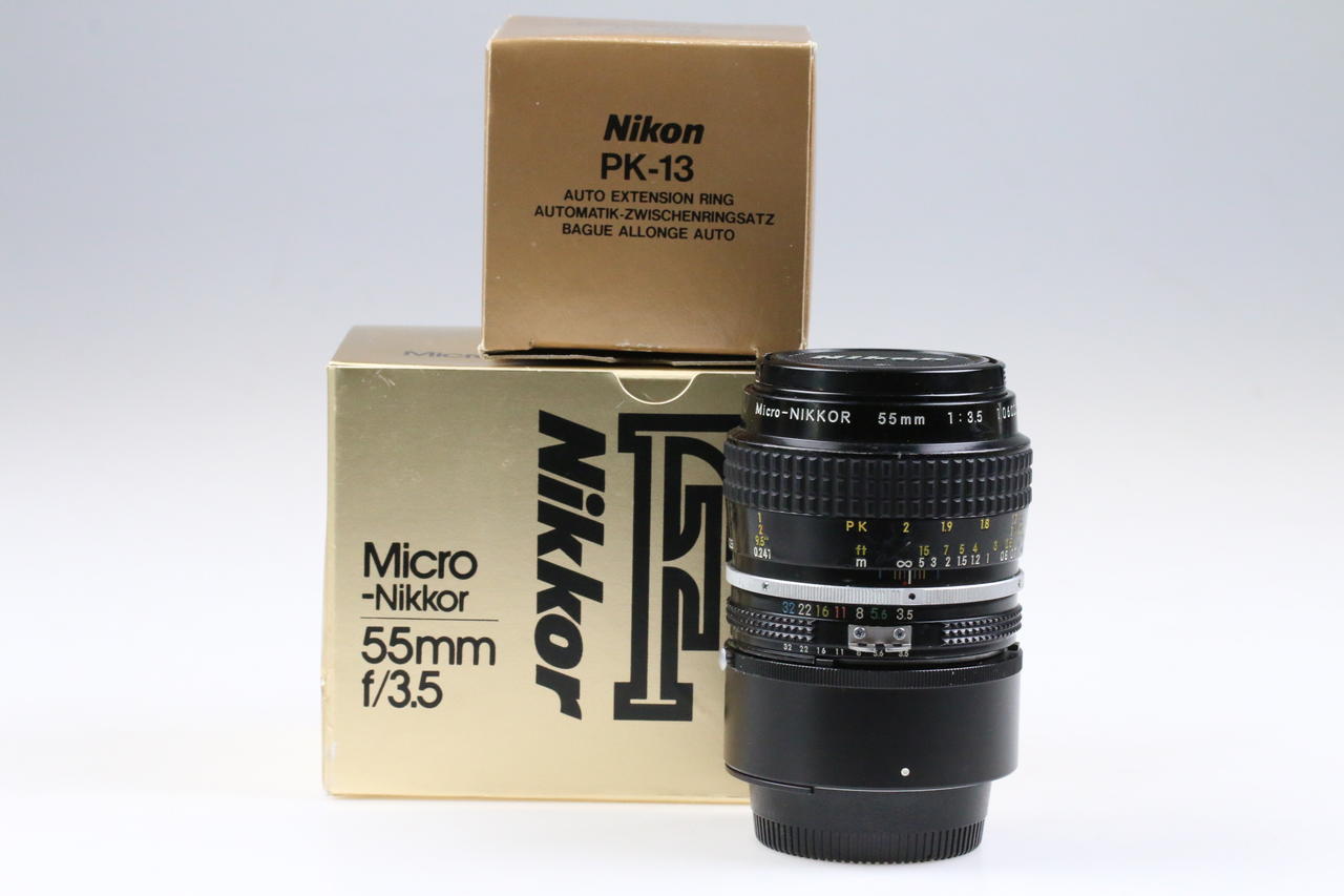 Nikon MF 55mm f/3,5 AI MICRO NIKKOR mit PK-13 - #1060064