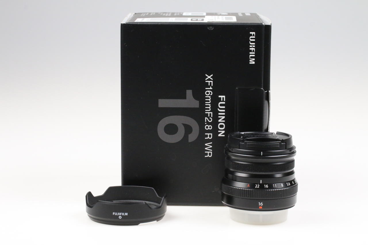 FUJIFILM Fujinon XF 16mm f/2,8 R WR - Schwarz - #9AB02539