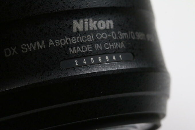 Nikon AF-S DX 35mm f/1,8 G - #2456941