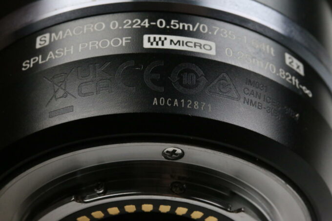 Olympus M.Zuiko 90mm 3,5 Macro IS Pro - #A0CA12871