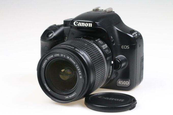 Canon EOS 450D mit EF-S 18-55mm f/3,5-5,6 IS - #1830515271
