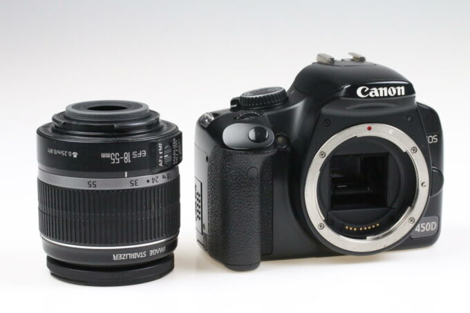 Canon EOS 450D mit EF-S 18-55mm f/3,5-5,6 IS - #1830515271