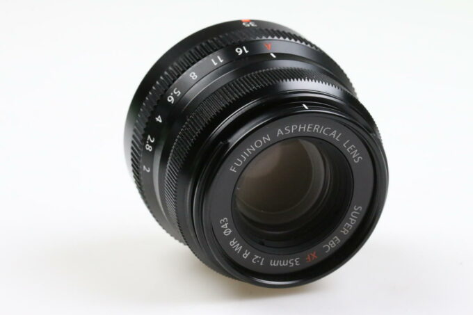 FUJIFILM Fujinon XF 35mm f/2,0 R WR - Schwarz - #8DA03917