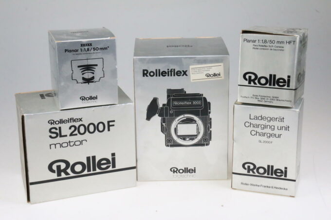 Rollei Konvolut diverse Originalverpackung SL2000