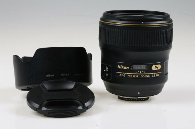 Nikon AF-S 35mm f/1,4 G - #208979