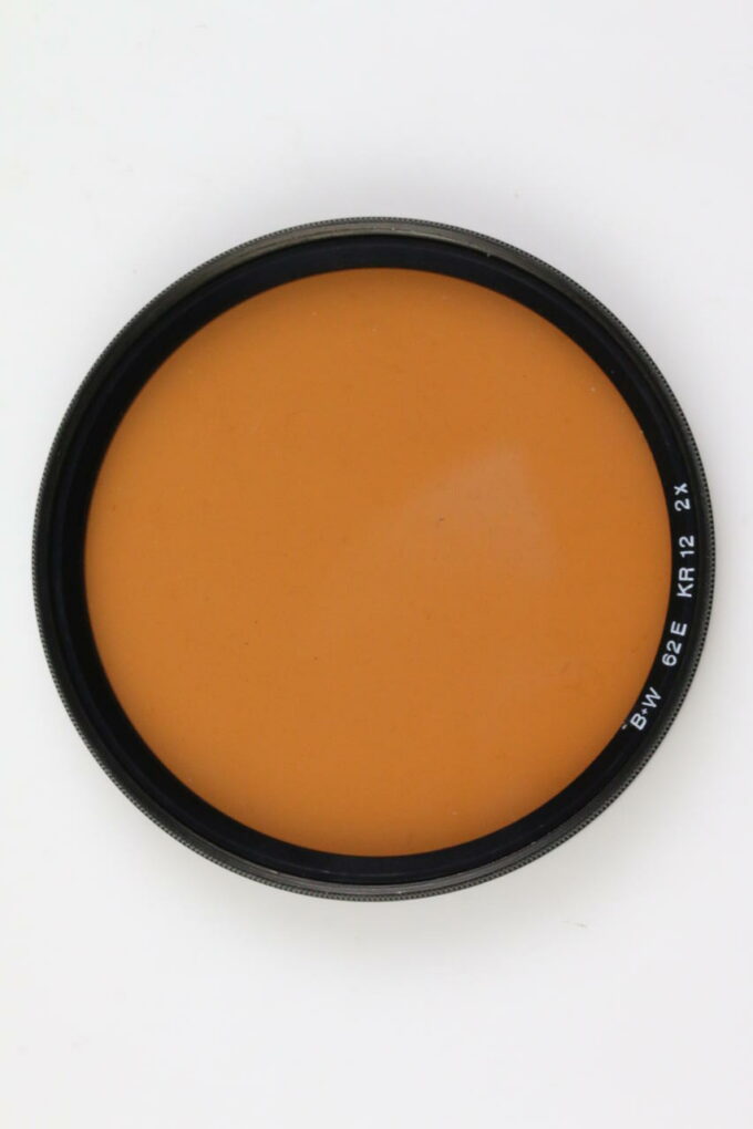 B+W KR12 Filter 2x 62mm