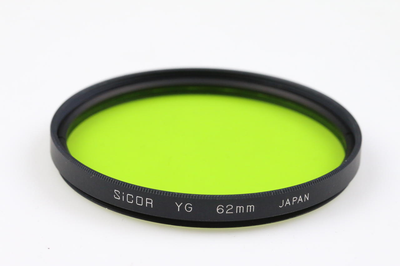 Sicor YG Gelbgrünfilter 62mm
