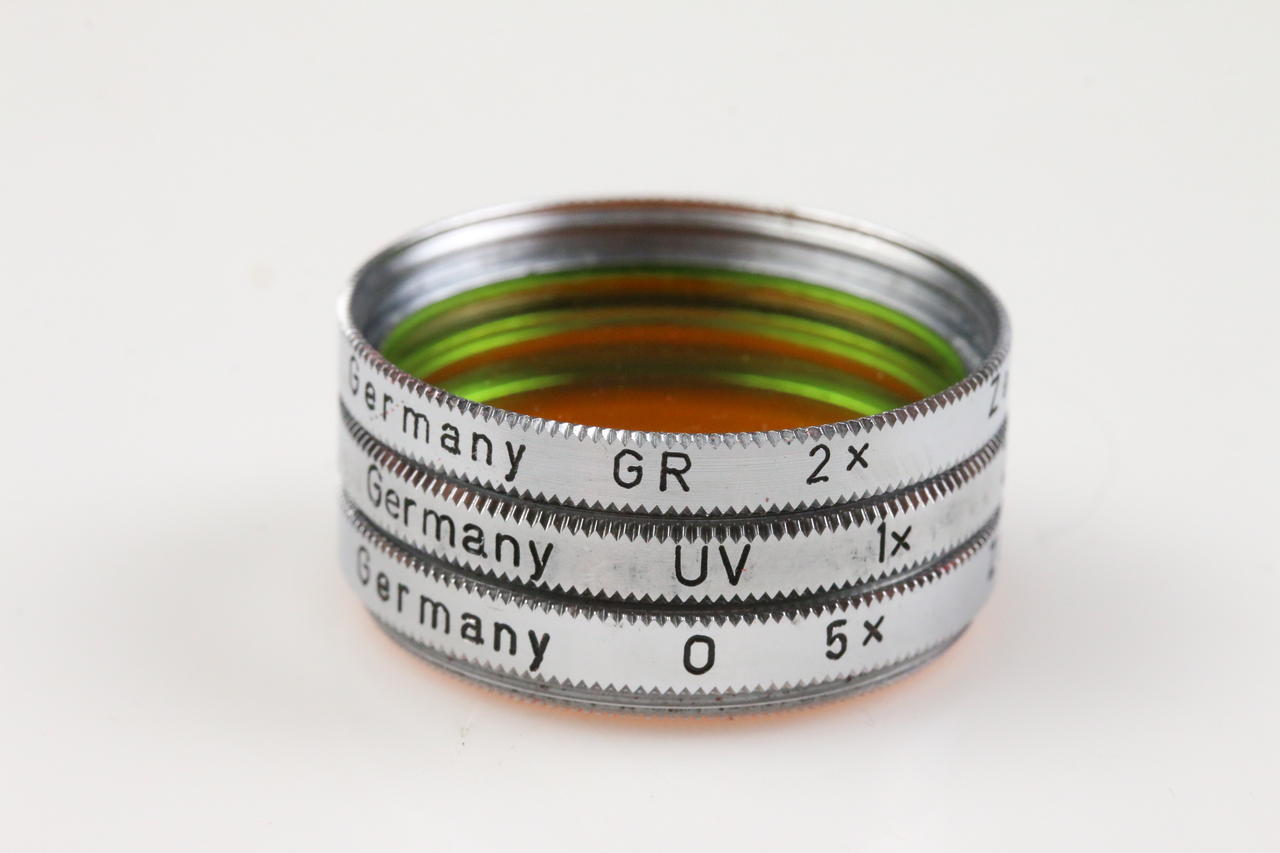 Zeiss Ikon Filtersatz S27 - 3 Filter