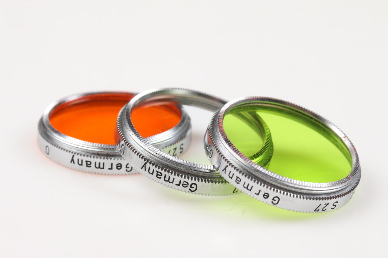 Zeiss Ikon Filtersatz S27 - 3 Filter