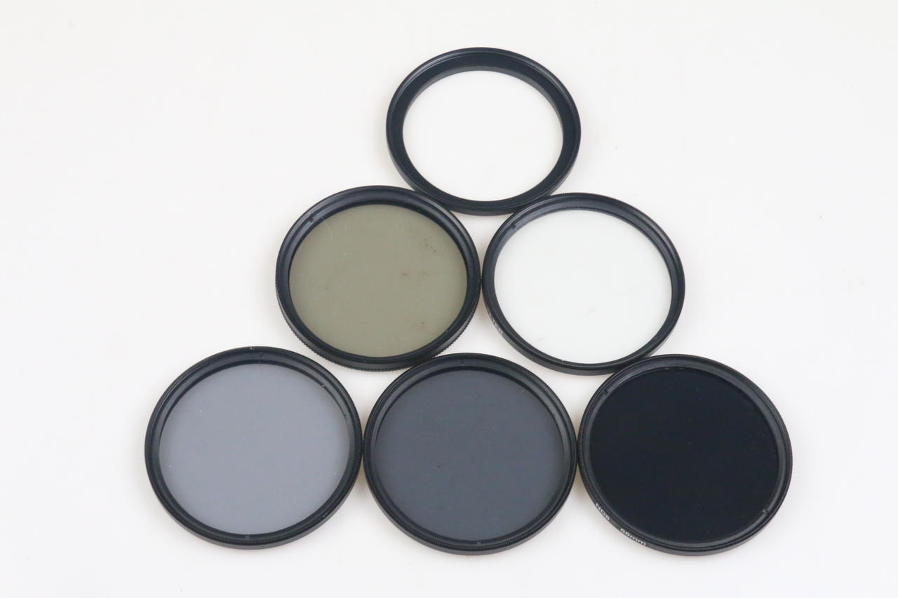Filtersatz 58mm in Tasche ND, Pol und UV