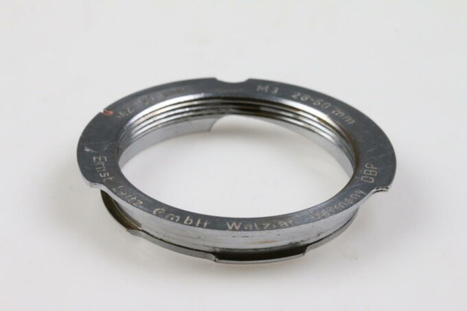 Leica Adapterring für M39 auf Leica M - M2 50mm und M3 28-50mm