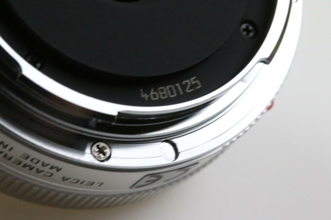 Leica Elmarit-TL 18mm f/2,8 Asph für SL / 11089 silber - #04680125