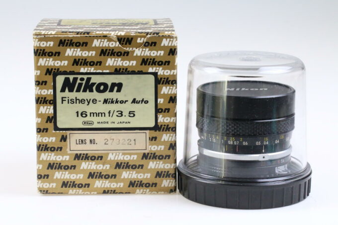 Nikon MF Fisheye-Nikkor 16mm f/3,5 - #273200