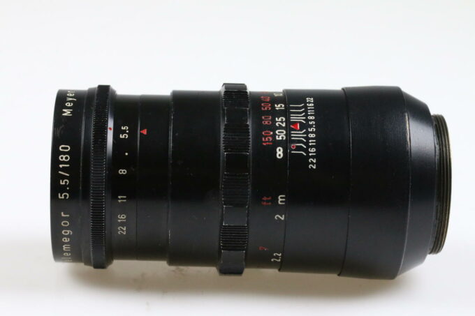 Meyer Optik Görlitz Telemegor 180mm f/5,5 Schwarz für M42 - #2915566