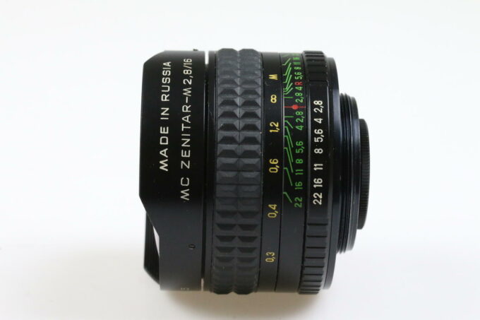 KMZ MC Zenitar-M 16mm f/2,8 Fish-Eye für M42 - #930305