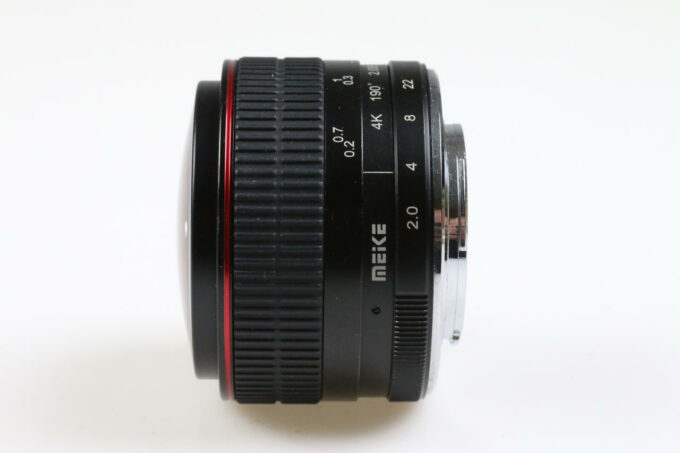 Meike 6,5mm f/2,0 4K 190° für MFT