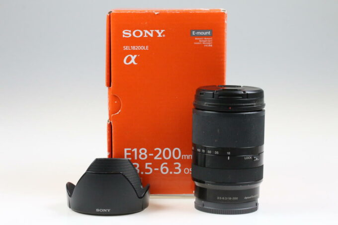 Sony E 18-200mm f/3,5-6,3 OSS le - #2047798