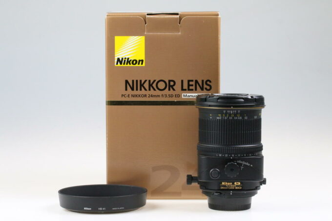 Nikon PC-E 24mm f/3,5 D ED N Tilt-/Shift-Objektiv - #205219
