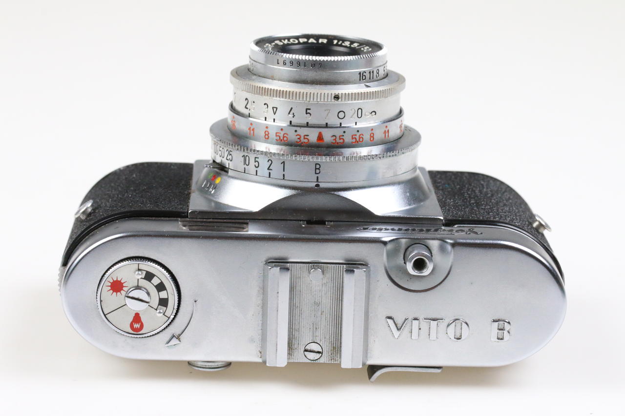 Voigtländer Vito BL mit 50mm f/3,5 Color-Skopar Sucherkamera