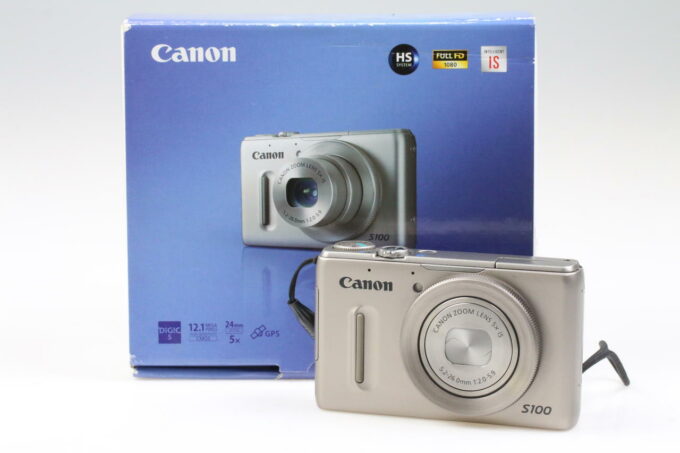 Canon PowerShot S100 - silber - #473032003617