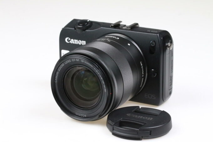 Canon EOS M mit EF-M 18-55mm f/3,5-5,6 IS STM - #034052210092