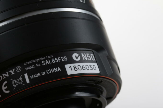 Sony SAM 85mm f/2,8 - #1806030