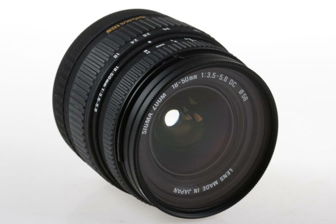 Sigma 18-50mm f/3,5-5,6 DC für Sony / Minolta - #2062817